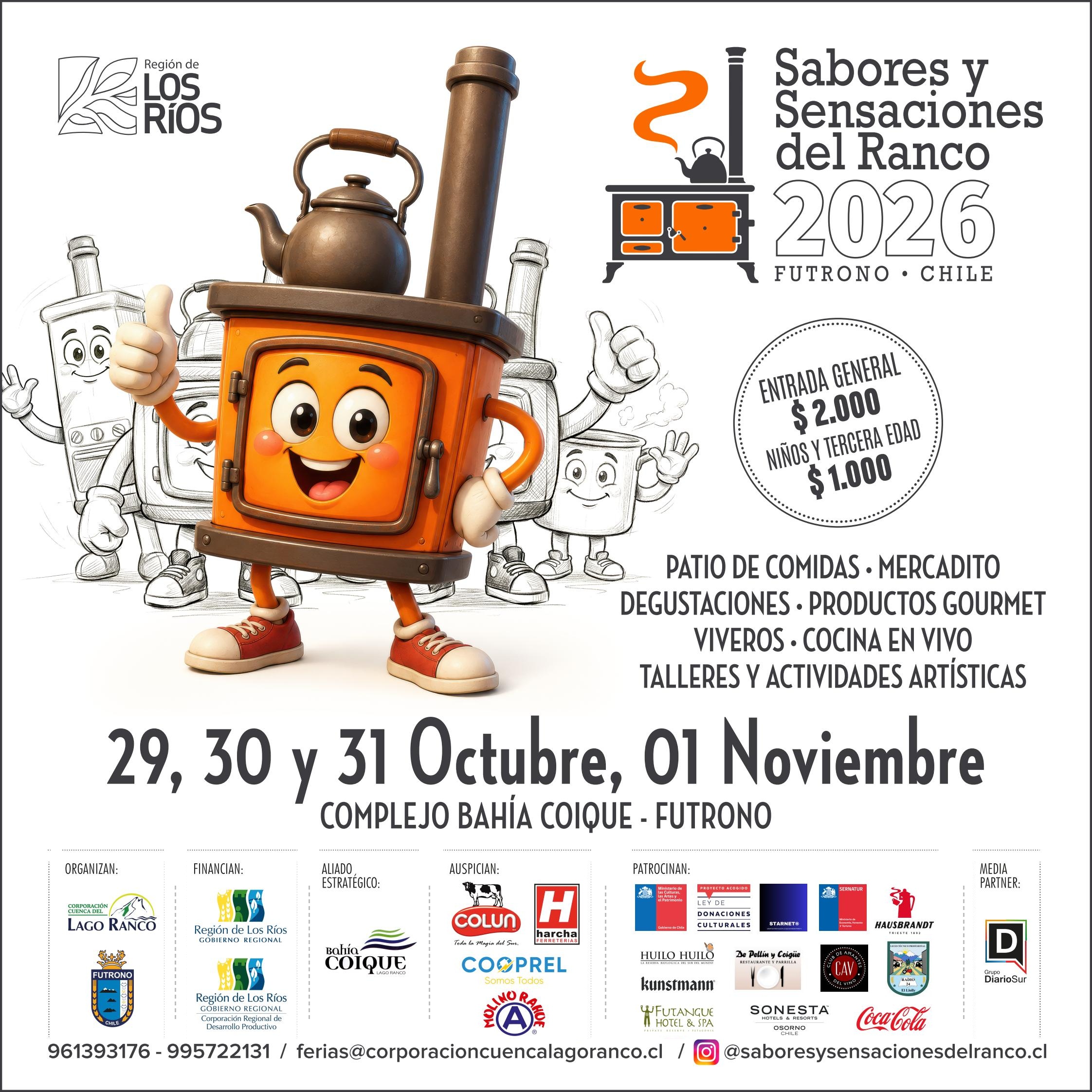 Feria Sabores y Sensaciones del Ranco 2026
