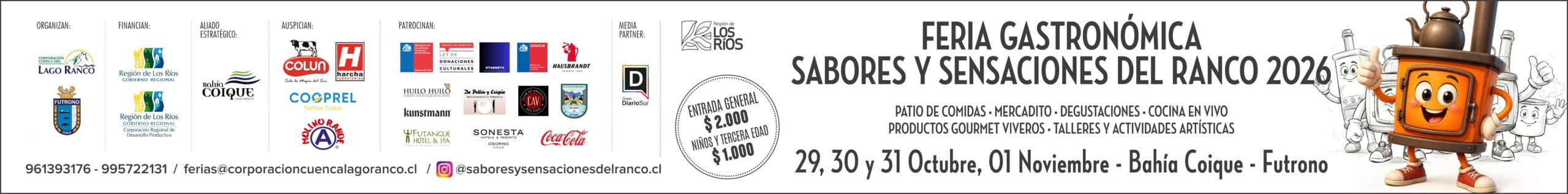 Feria Sabores y Sensaciones del Ranco 2026